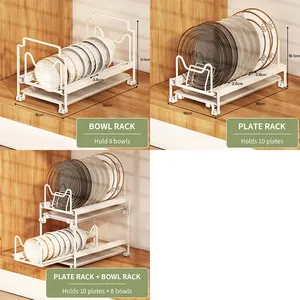 Égouttoir à vaisselle moderne en acier, design simple à extraction, pliable et coulissant, pour cuisine domestique, support et étagère pour assiettes <span class=keywords><strong>sous</strong></span> l'<span class=keywords><strong>évier</strong></span> - Product Image 6