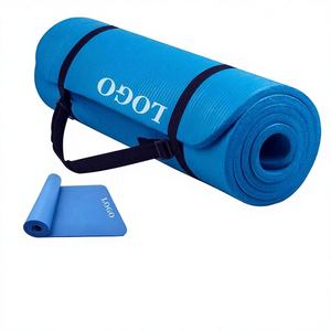 Tapete de Yoga NBR de Doble Capa de Alta Calidad, 6mm/8mm de Grosor, Logotipo Personalizado, Duradero, para Gimnasio, Yoga, Ejercicio, Venta al Por Mayor, Precio de Oferta - Product Image 1