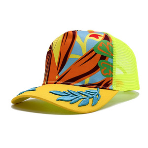 Grossistes <span class=keywords><strong>Casquette</strong></span> de camionneur néerlandaise de style européen et américain <span class=keywords><strong>Von</strong></span> <span class=keywords><strong>Casquette</strong></span> de baseball brodée avec l'alphabet et maille de protection solaire pour le golf - Product Image 1
