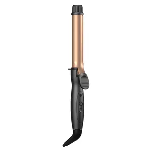 New Hair Curling Iron Scrimper With PTC Heater LED Curling Iron Hair Curler Wand With Ceramic And Tourmaline Coating