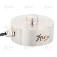 Ingeniería de automatización industrial 500kN Botón Sensor de fuerza de compresión Control de medidor de tensión 10/20/30/50/100t Célula de carga 1000kN