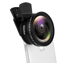 <span class=keywords><strong>Camera</strong></span> Điện Thoại Ống Kính Di Động Ngoài Góc Rộng 2 Trong 1 12,5x 15x Độ Phân Giải Cao 0.45 0.67 Có Kẹp Và Ốp Thông Dụng - Product Image 2