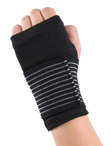 Ayarlanabilir ortopedik destek atel bisiklet koruyucu eldivenler elastik Fitness spor bandaj bilek bandı koruyucu ağrı için - Product Image 3