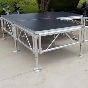 โครงแสดงสินค้าแบบพกพา คุณภาพสูง ผลิตจากอลูมิเนียมอัลลอย กันน้ำ น้ำหนักเบา ทนทาน เหมาะสำหรับงานนิทรรศการกลางแจ้งและแท่นเวที - Product Image 1