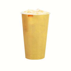 Vasos Desechables Transparentes de PP de Pared Simple de 90 mm para Té de Burbujas, Té con Leche, Jugos de Frutas y Bebidas Frías - Product Image 2