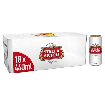 Пивные банки Stella Artois Premium Lager, 24 банки