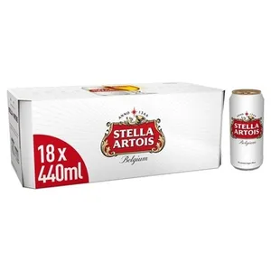 סטלה ארטואה פרימיום לאגר בירה 24 פחיות
