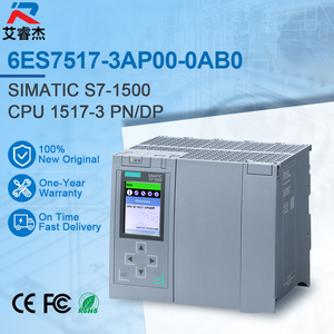 Nouveau module CPU d'origine 6ES7517-3AP00-0AB0 SIMATIC S7-1500 PLC CPU 1517-3 PN/DP Unité centrale de traitement 6es7 517-3ap00-0ab0 - Product Image 1