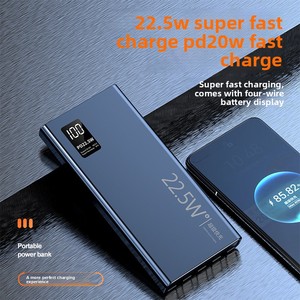 แบตสำรอง10000มิลลิแอมป์ต่อชั่<span class=keywords><strong>ว</strong></span>โมงระบบชาร์จเร็วแบบพก<span class=keywords><strong>พา</strong></span>ได้ผ่านการรับรอง3C สุนัขจิ้งจอกความจุสูง ABS LI-Polymer Micro USB 22.5<span class=keywords><strong>ว</strong></span>ัตต์ - Product Image 4