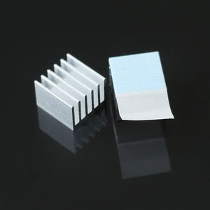 Dissipateur thermique en aluminium pour puce CPU avec ruban adhésif double face 13*13*10, conductivité thermique, composants électroniques - Product Image 2