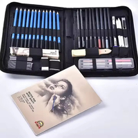 Keep Smiling Art Supplies, ensemble de crayons à dessin professionnels, 48 couleurs, ensemble de crayons à dessin pour étudiants, pour débutants et artistes professionnels