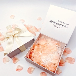 Hộp Quà Cưới Từ Tính Có Thể Gập Lại Được Moq Thấp Hộp Quà Tặng Valentine Hộp Quà Tặng Có Thể Gập Lại Với Ribbon - Product Image 3