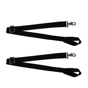 Sangles de jambe de luxe amovibles et réglables en ripstop imperméable pour couvertures de cheval, fourniture directe d'usine, paire - Product Image 1