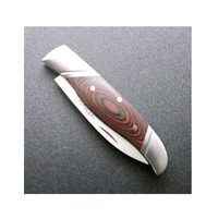 Couteau pliant portable de qualité industrielle pour la chasse, conception OEM personnalisable, lame en acier inoxydable 9Cr18, bord dentelé
