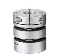 Accouplements linéaires à vis à billes rigides en alliage d'aluminium et acier inoxydable, à disque simple ou double, OEM, 500 Nm, 2000 tr/min, pour moteur