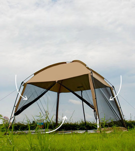 Campeggio tenda parasole tenda tenda campeggio rete tessuto antizanzare antipioggia - Product Image 2