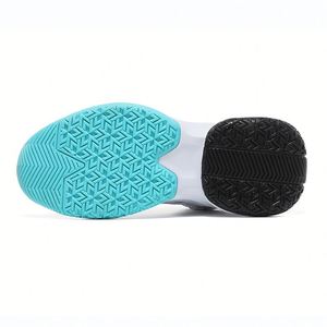 Chaussures de <span class=keywords><strong>basket</strong></span>-ball montantes pour hommes et femmes, baskets <span class=keywords><strong>mi</strong></span>-hautes en maille respirante à lacets, tissu extensible, mode extérieure, été et hiver - Product Image 4
