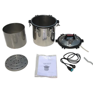 YX-18LD лабораторный портативный паровой стерилизатор с электрическим подогревом из нержавеющей стали с двойной индикацией измерения давления - Product Image 6