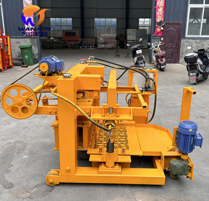 WJ 4-30 Máquina de bloques de hormigón móvil-Fabricante de ladrillos hidráulicos con fácil operación + máquina De fabricación De Briques - Product Image 4