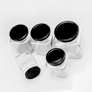 <span class=keywords><strong>Pot</strong></span> en verre <span class=keywords><strong>vide</strong></span> à prix bon marché 80 ml 130 ml 280 ml 380 ml <span class=keywords><strong>pot</strong></span> en verre pour le stockage des aliments de <span class=keywords><strong>confiture</strong></span> de miel avec couvercle en vrac - Product Image 2