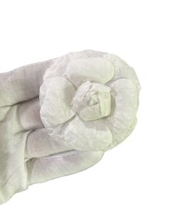 Jennie Jin Zhen Ni stile europeo accessorio per capelli simile disegno camelia fiocco tessuto di seta fermaglio 5cm per feste - Product Image 5