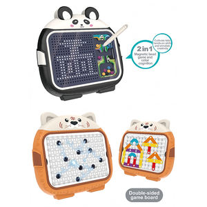 Pizarra de Dibujo con Forma de Animal, Laberinto de Osos, Juguete de Clasificación de Colores con Cuentas, Tableta de Dibujo con Lápiz - Product Image 1