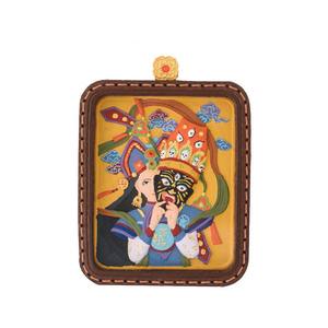 Tsatsa Thangka Zhakilam Hecho a Mano en Latón, Cuero y Arcilla, Dios Amarillo <span class=keywords><strong>de</strong></span> la Riqueza, Buda <span class=keywords><strong>de</strong></span> la Medicina, Protección, Bendición, Estilo Étnico - Product Image 6