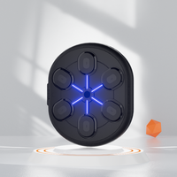 Machine de boxe musicale électronique multifonctionnelle avec cible murale et fonction de massage