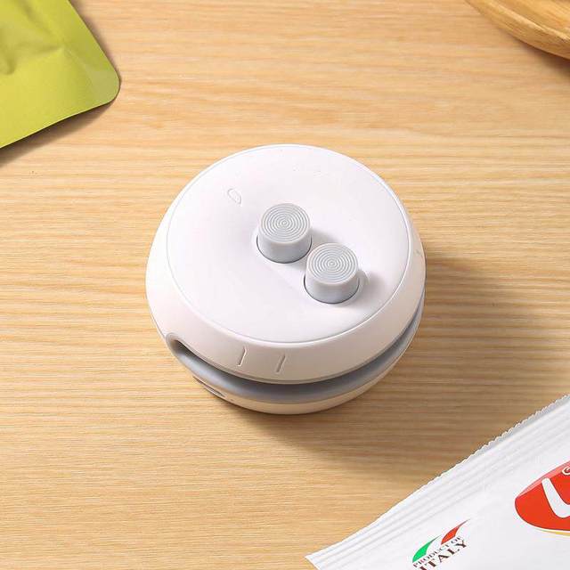 Snack Sealing Machine Small Heat Sealer Freshness Sealer Packaging Bag Plastic Sealer Portable Mini Sealing Clip