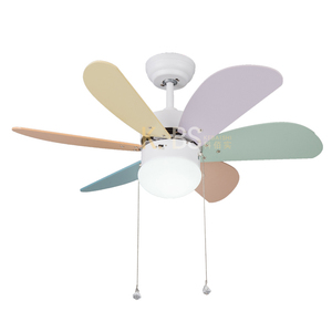 Thiết Bị Gia Dụng Kid Fans 6 Blades 30Inch Chiếu Sáng Trang Trí Soundless Quạt Trần Với Ánh Sáng - Product Image 6