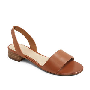 <span class=keywords><strong>Sandalias</strong></span> de tacón cuadrado bajo para mujer y niña, zapatos de oficina y al aire libre, con tiras de cuero, Punta abierta de lujo, <span class=keywords><strong>2021</strong></span> - Product Image 1