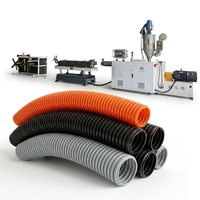 Machine d'extrusion automatique pour gaines de câbles électriques en plastique PP PE PVC PA Nylon, protection des câblages automobiles