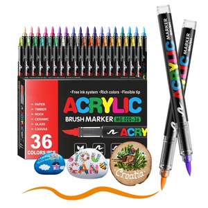 Pennarello Acrilico Liquido HUA Vendita Diretta dalla Fabbrica per <span class=keywords><strong>Disegno</strong></span> Artistico Pittura Fai-da-Te Creativa 36 Colori MK0027036 - Product Image 1