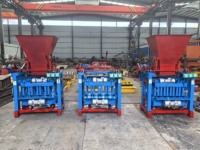 Petits projets rentables 4-35D Machine à blocs de pavage Bloc de ciment Moule à béton pour les petites entreprises Machines de fabrication de briques