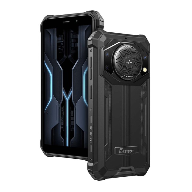 FOSSiBOT F101P Rugged Phone 5.45 Inch 24MP Main Camera Shockproof CDMA 4+64GB 10600mAh Super Loud Speaker Android 13 Mobile