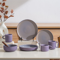 Vaisselle en céramique ronde moderne pour la restauration et les hôtels Salade en porcelaine pour assiette de chargeur Plats à steak pour restaurant en cadeau