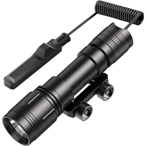 New <span class=keywords><strong>1200</strong></span> lumen xách tay có thể sạc lại USB ánh sáng 5 chế độ ánh sáng không thấm nước săn bắn ánh sáng <span class=keywords><strong>LED</strong></span> Tactical Torch đèn pin - Product Image 2