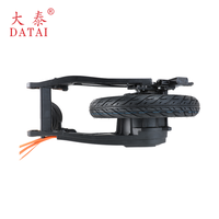 DATAI 14-Inch 72V 3kW Complete Electric Conversion Kit Advanced 6-Phase PMSM Motor for Honda Beat 110cc for Motorcycle Scooter