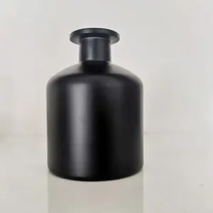 Garrafa de vidro colorida personalizada de 300ml, garrafa de Tequila Shochu Sake com tampa