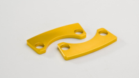 Supports de pédalier en aluminium usinés CNC OEM |   Supports de cadre arrière sur mesure en aluminium usiné pour moto et vélo