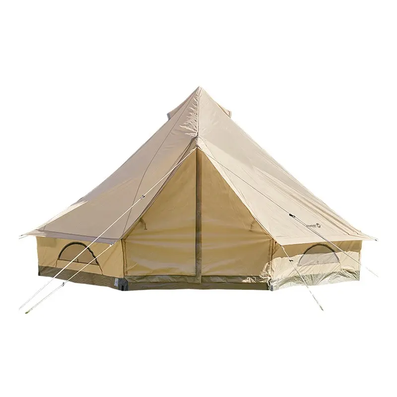 Yurt High-quality Portable Activities Yurt Outdoor Camping And Hiking Stool Tent Luxury Mongolian Water Drop Clock Tent