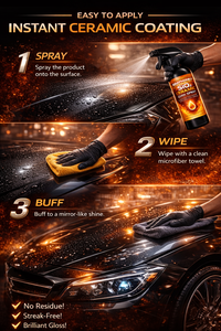 GRAPHONEX SIO2 เซรามิก ควิก สเปรย์ น้ำยาเคลือบเซรามิกนาโนแบบเร่งด่วน เงางามสูงและป้องกันน้ำได้ดี ขนาด 500 มล. - Product Image 5