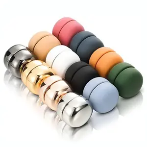 Großhandel runde magnetische Hijab-Pins für muslimischen Schal bunte Hijab-Pins Magnet