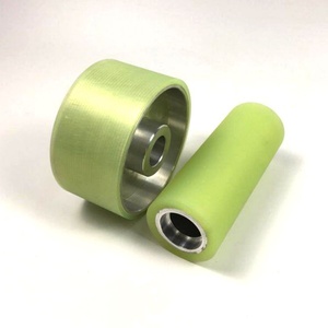 <b>Rubber</b> Lagging Wire Guide <b>Roller</b> for Wire Industry - Product Image 1