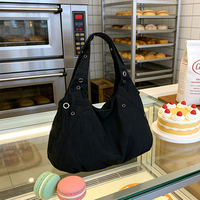 Sac fourre-tout décontracté à la mode pour femme, prix de gros usine, sac à bandoulière grande capacité en nylon de haute qualité pour femme