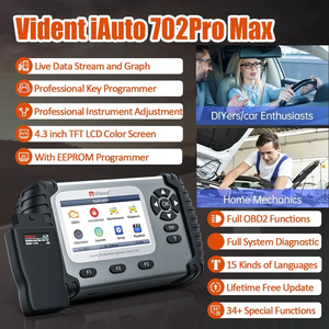 2024 Vident iautoautopro MAX iautoautopro araba teşhis araçları profesyonel anahtar programcı 34 Resets ECU kodlama yükseltilmiş - Product Image 4