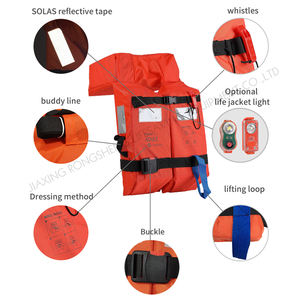 رخيصة عالية الجودة الكبار السباحة المياه EPE رغوة سولاس سترة نجاة بحرية - Product Image 3