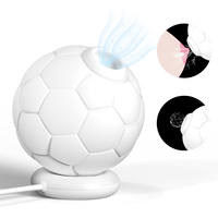 Vibrateur Clitoridien Football 10 Modes Silencieux Étanche IPX7 Recharge Magnétique Portable Discret Jouet Adulte pour Femme et Couple