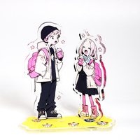 Supports rotatifs personnalisés Aoyu, impression de personnages de dessins animés, présentoirs en acrylique pour anime, supports en plastique acrylique