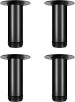 QLLY Pieds de bureau modernes en métal de 28 pouces, robustes, réglables de 1 pouce, pour bureau, établi, table à manger, lot de 4 (blanc) Chine